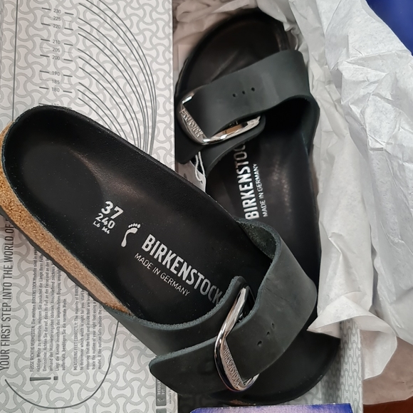 🎁 Birkenstock Madrid Big Buckle Sandal Narrow Fit - Picture 7 of 9